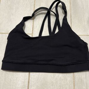 Black lululemon free bra 4